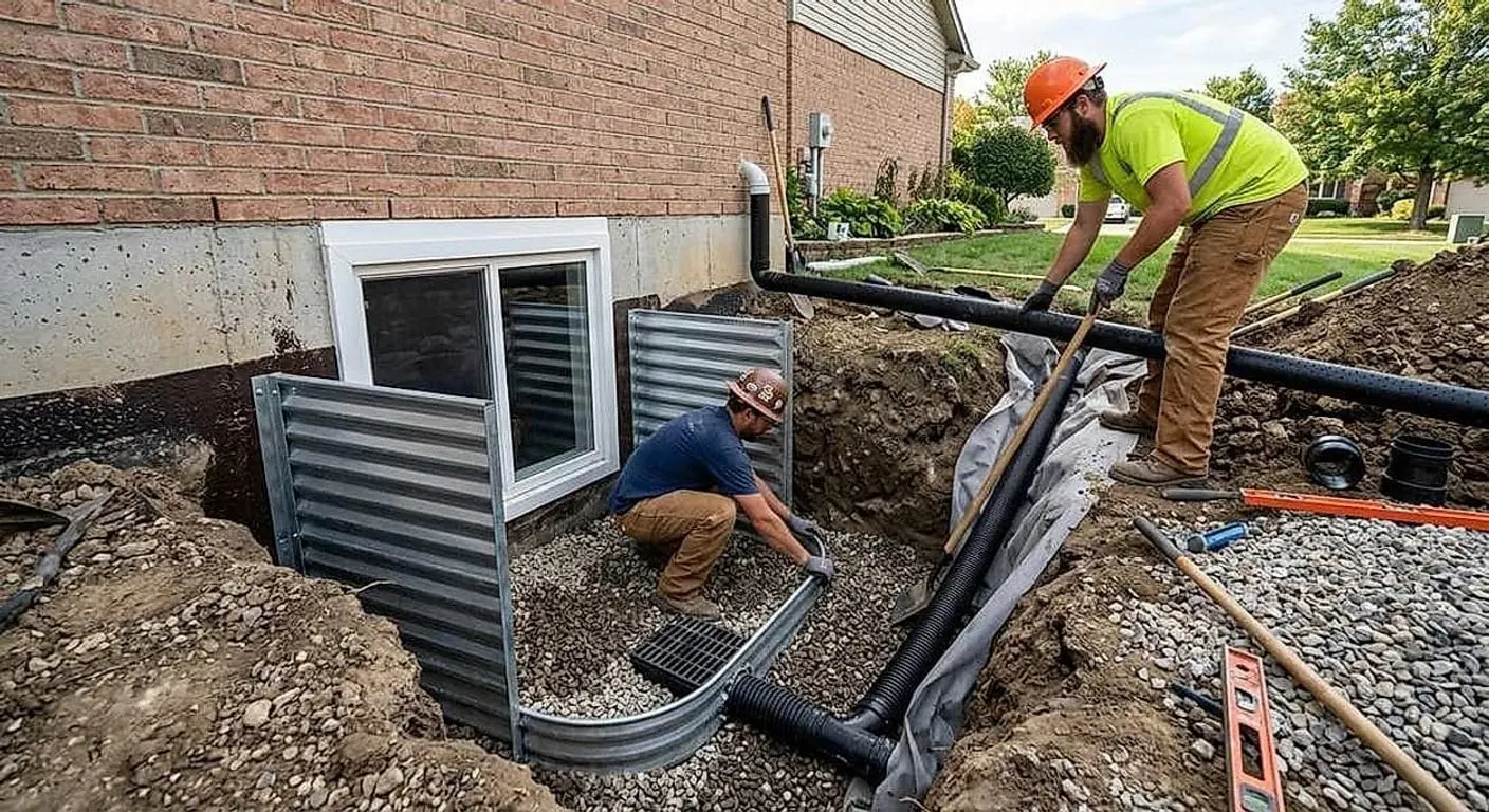 Window Well Drains in Wausau, WI